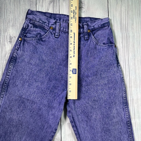 Vintage Wrangler Purple Acid Wash Denim Jean - Picture 5 of 7
